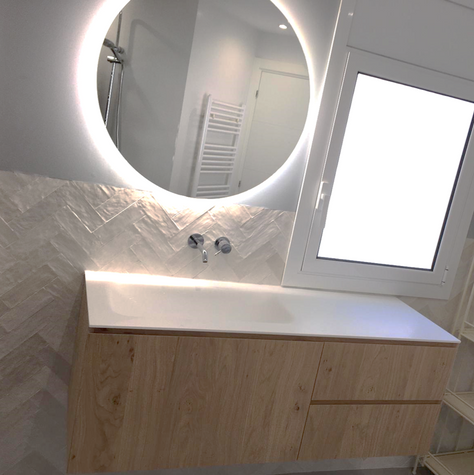 Baño reformado por DACAR Reformas
